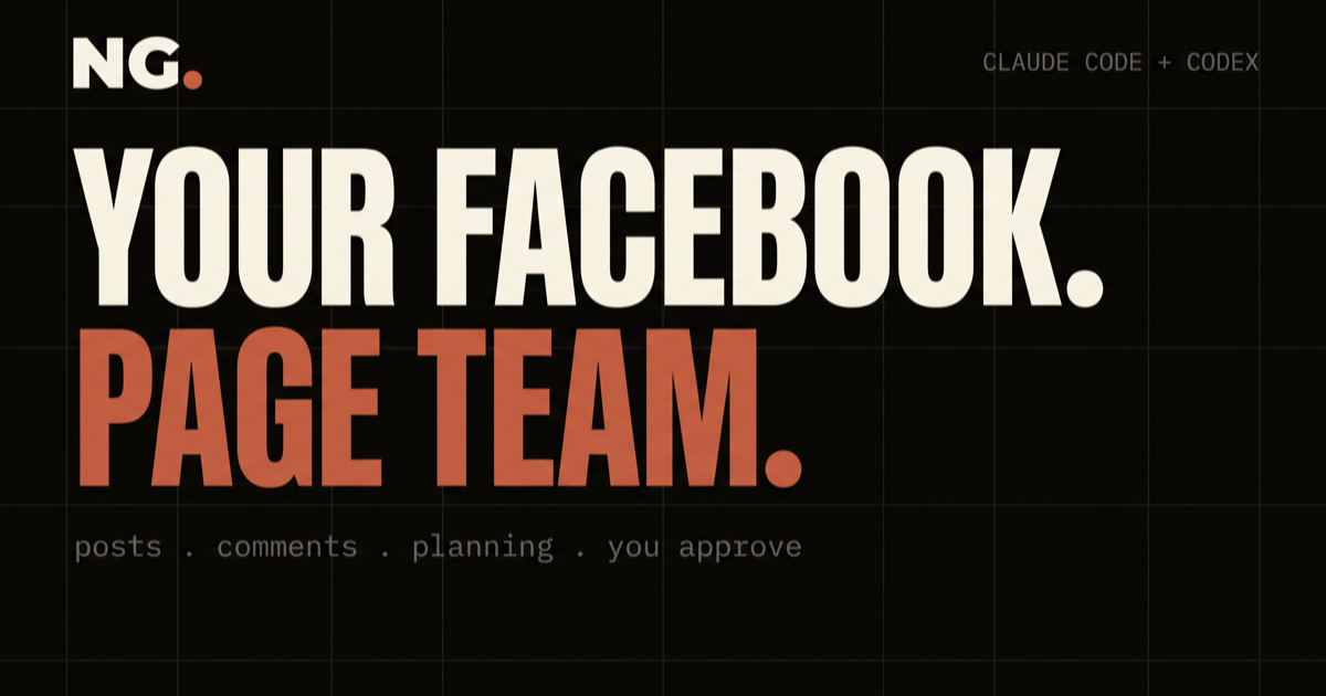 Facebook Skills for Claude Code: a free page content team
