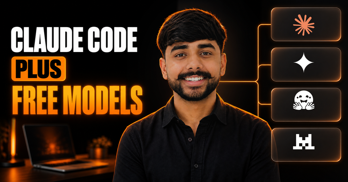 Claude Code plus free models: a router sending everyday work to free AI models