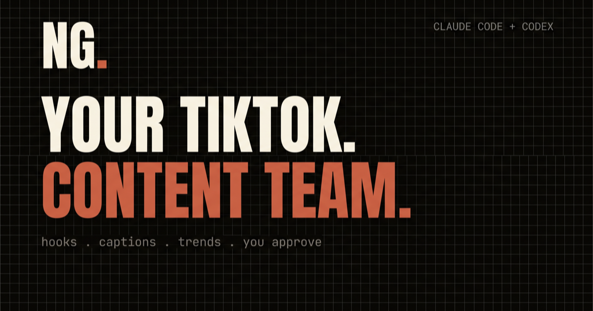 TikTok Skills for Claude Code: a free hook and trend team